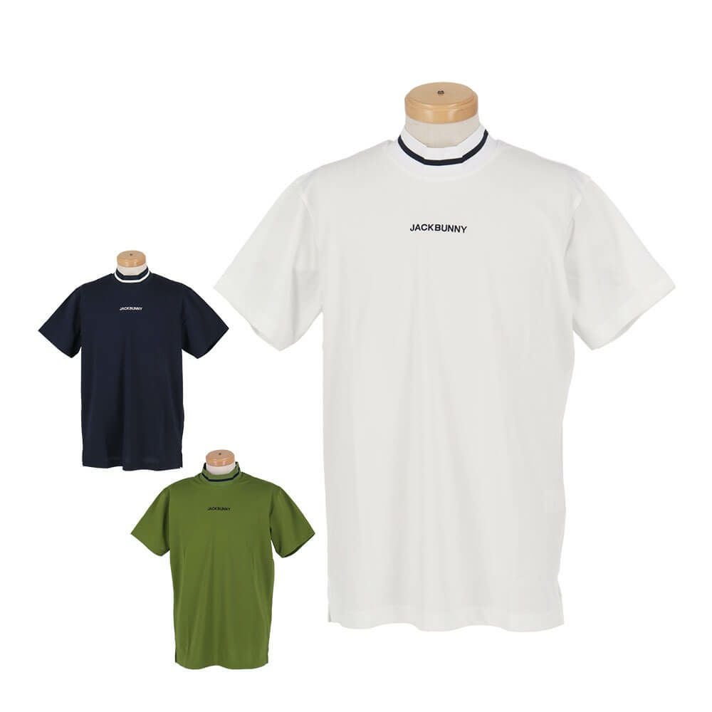 ジャックバニー（Jack Bunny!!） 半袖 ハイネックシャツ メンズ 通販