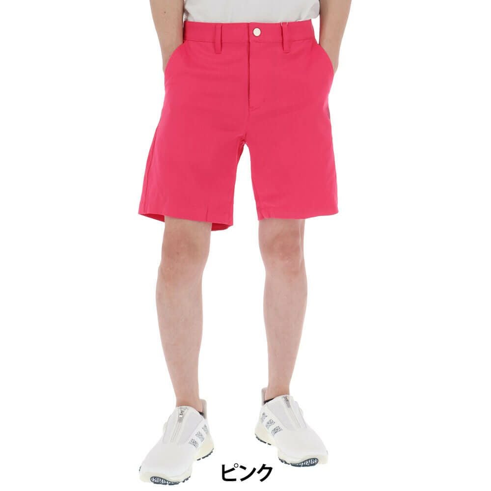 ピンク Lサイズ5 ジャックバニー ショートパンツ メンズ ゴルフウェア ジャックバニー Jack Bunny!! メンズ 2WAY ツイル ショートパンツ 262