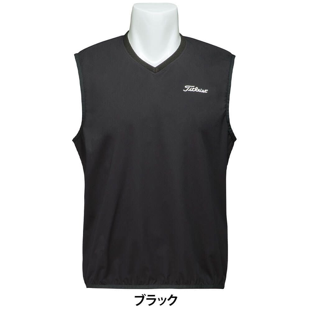 タイトリスト Titleist　メンズ Vネック レインウェア ベスト TMPMR981J　2025年モデル 詳細4