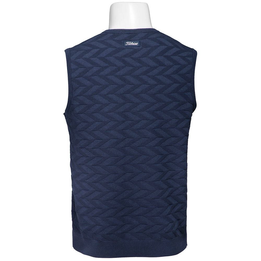 タイトリスト Titleist　メンズ Vネック ベスト TMPMK132J　2025年モデル 詳細4