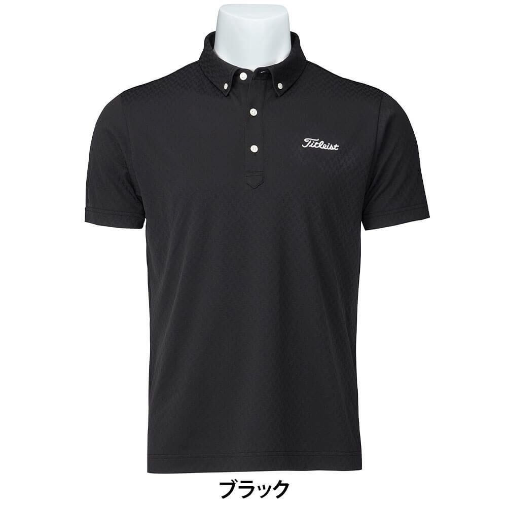 タイトリスト Titleist メンズ デジタル柄 ジャカード 半袖 ポロシャツ