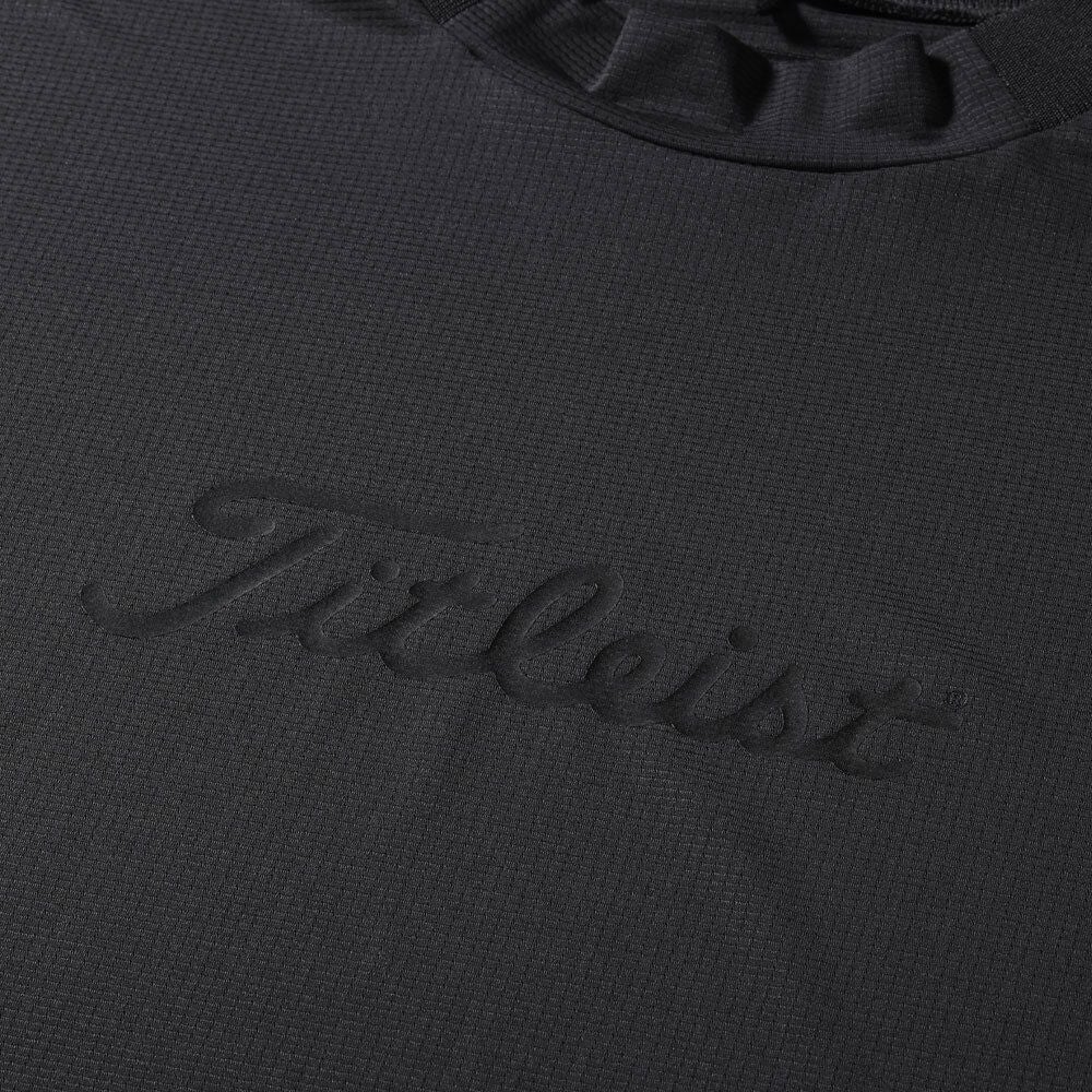 タイトリスト Titleist　メンズ パワードライ 半袖 モックネックシャツ TMPMS112J　2025年モデル 詳細4