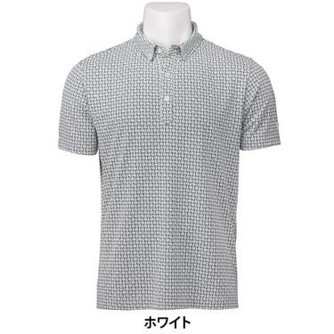 タイトリスト Titleist　メンズ ジャカード 半袖 ボタンダウン ポロシャツ TMPMS117J　2025年モデル 詳細2