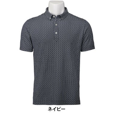 タイトリスト Titleist　メンズ ジャカード 半袖 ボタンダウン ポロシャツ TMPMS117J　2025年モデル 詳細3