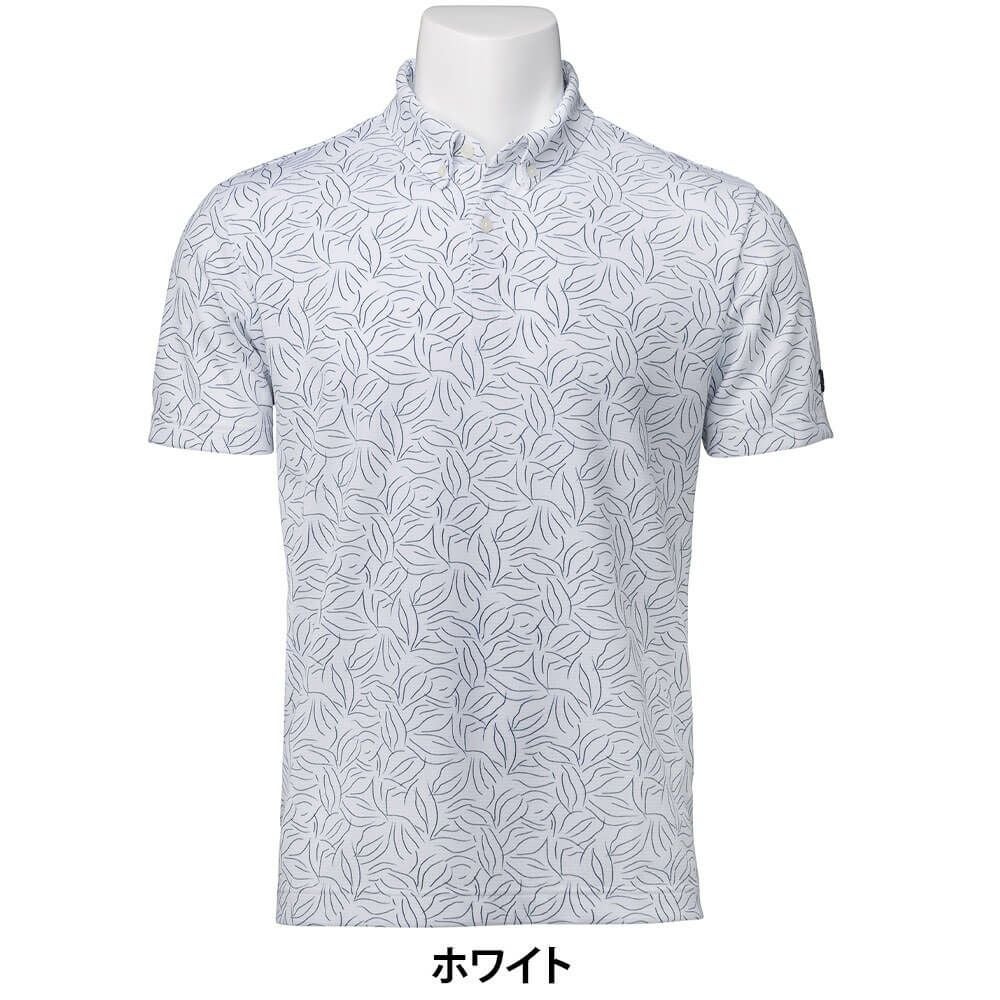 タイトリスト Titleist　メンズ ホールメッシュ ボタニカルプリント 半袖 ポロシャツ TMPMS121J　2025年モデル 詳細2