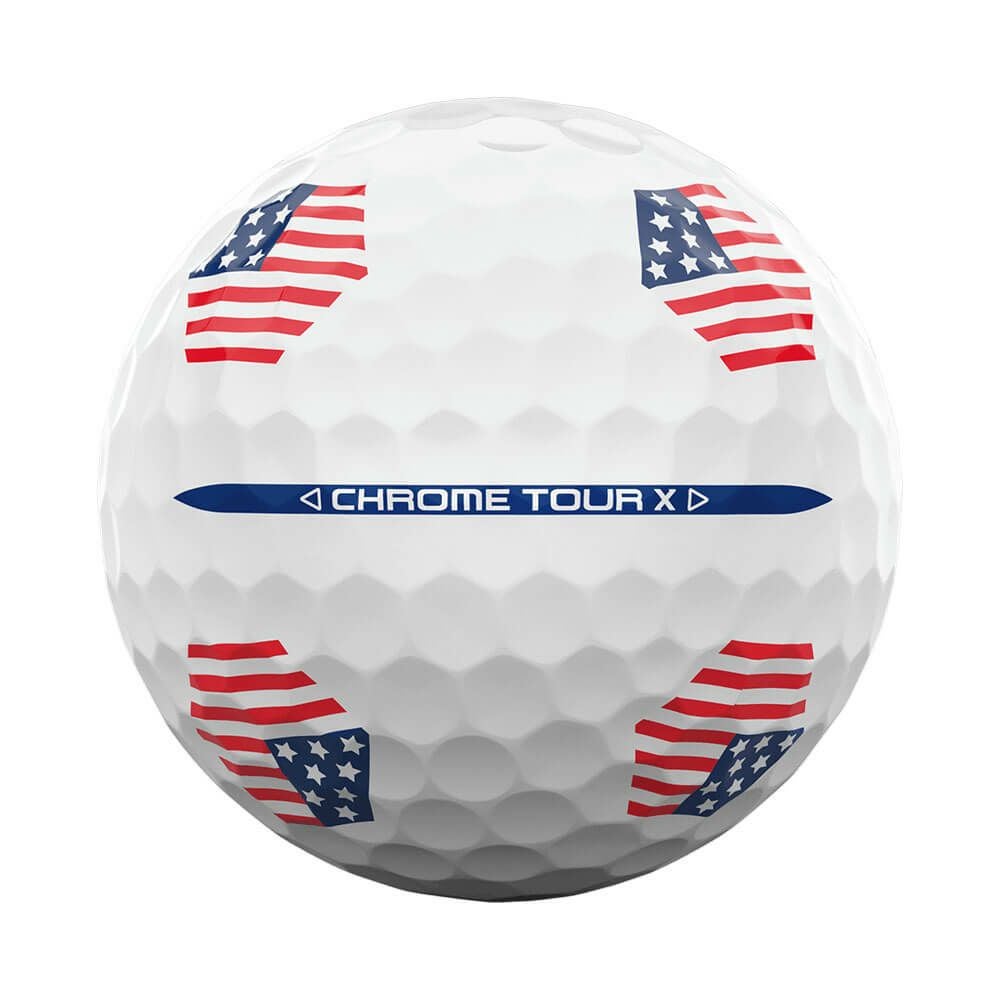 キャロウェイ　クロム ツアーX トゥルートラックUSA 2024年モデル ゴルフボール　1ダース（12球入り） 詳細3