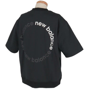 ニューバランスゴルフ　メンズ スウェット ハーフスリーブ クルーネック シャツ 012-5164001　2025年モデル 詳細3