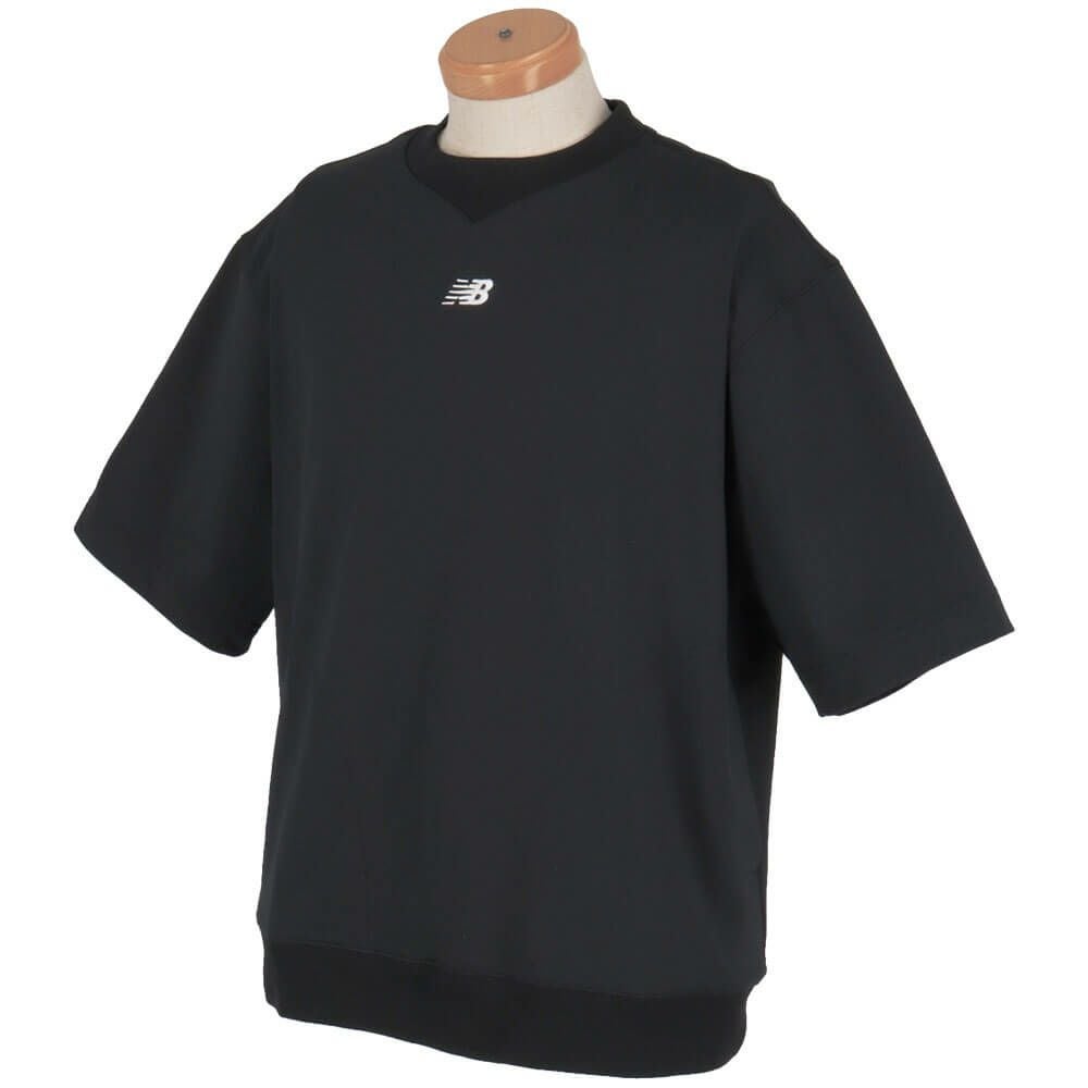 ニューバランスゴルフ　メンズ スウェット ハーフスリーブ クルーネック シャツ 012-5164001　2025年モデル 詳細4