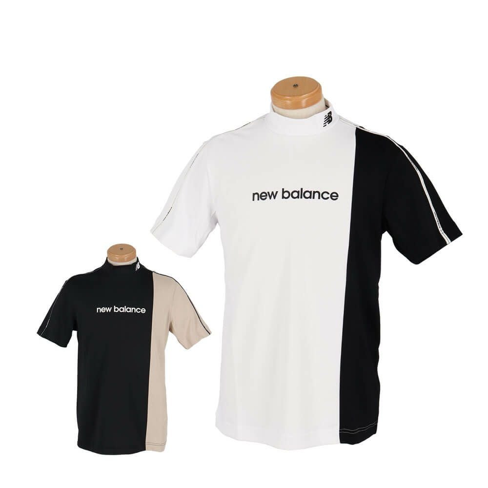 ニューバランスゴルフ　メンズ 半袖 モックネック シャツ 012-5166008　2025年モデル