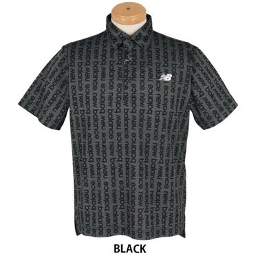 ニューバランスゴルフ　メンズ ロゴストライプ柄 半袖 ポロシャツ 012-5168006　2025年モデル 詳細2