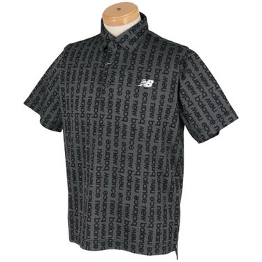 ニューバランスゴルフ　メンズ ロゴストライプ柄 半袖 ポロシャツ 012-5168006　2025年モデル 詳細4