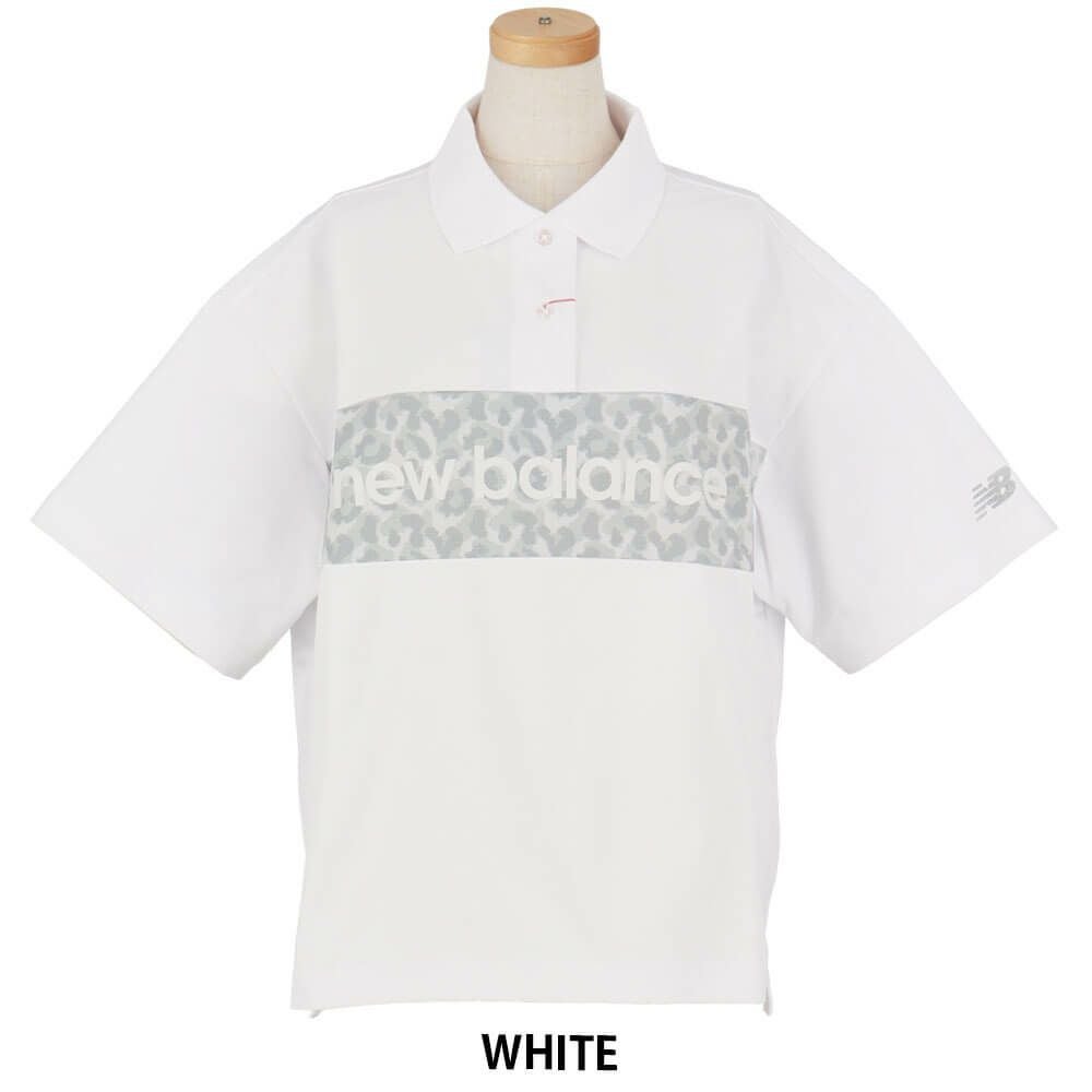 ニューバランスゴルフ　レディース ハーフスリーブ ビッグ ポロシャツ 012-5160503　2025年モデル 詳細5