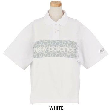 ニューバランスゴルフ　レディース ハーフスリーブ ビッグ ポロシャツ 012-5160503　2025年モデル 詳細5