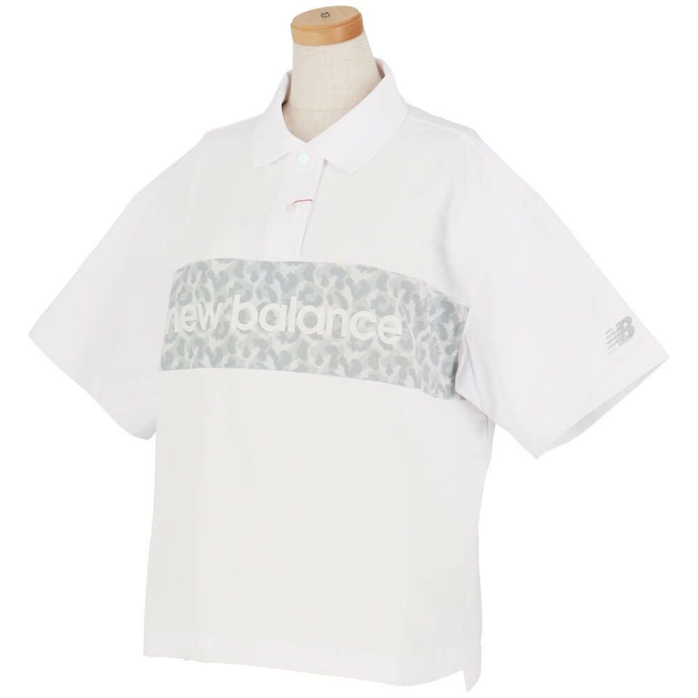 ニューバランスゴルフ　レディース ハーフスリーブ ビッグ ポロシャツ 012-5160503　2025年モデル 詳細7