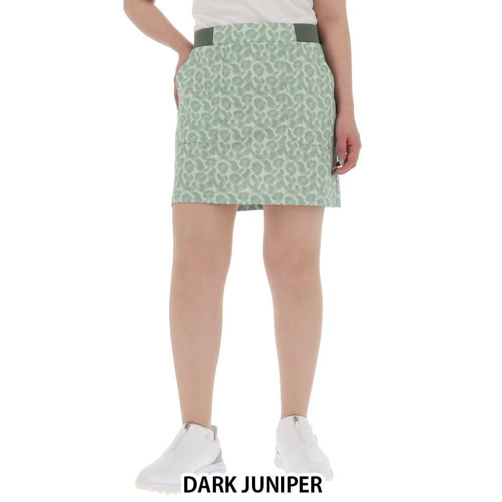 ニューバランスゴルフ　レディース レオパード柄 ストレッチ スカート 012-5134509　2025年モデル 詳細5