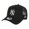 ニューエラ NEW ERA　キャップ 9FORTY A-Frame トラッカー TPU Logo New York Yankees ニューヨーク・ヤンキース 14388593 ブラック