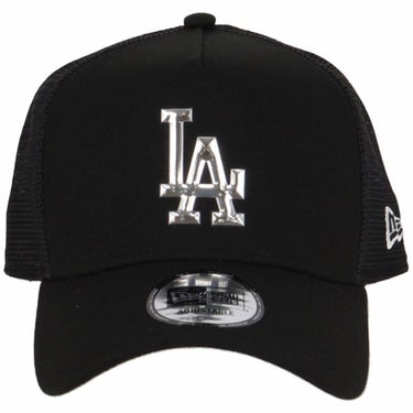 ニューエラ NEW ERA　キャップ 9FORTY A-Frame トラッカー TPU Logo Los Angeles Dodgers ロサンゼルス・ドジャース 14388594 ブラック 詳細3