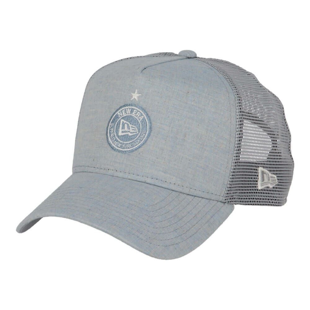 ニューエラ NEW ERA　キャップ 9FORTY A-Frame トラッカー Linen Dungaree 14391363 ブルー