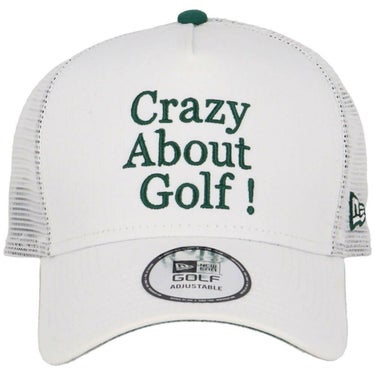 ニューエラ NEW ERA　キャップ 9FORTY A-Frame トラッカー Crazy About Golf 14391372 ホワイト 詳細3