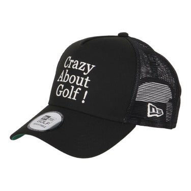 ニューエラ NEW ERA　キャップ 9FORTY A-Frame トラッカー Crazy About Golf 14391373 ブラック