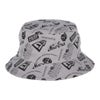 ニューエラ NEW ERA　リバーシブル ハット Monogram Pattern 14388498 ブラック/グレー