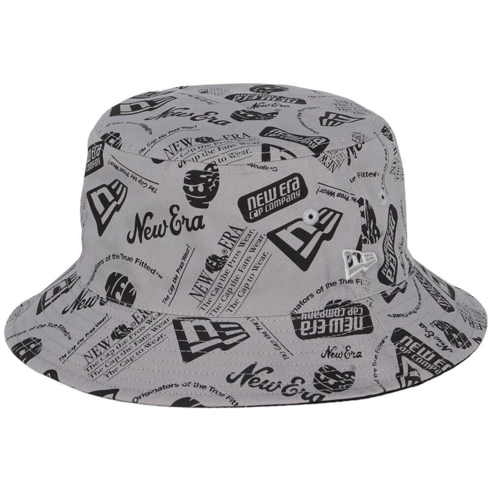ニューエラ NEW ERA　リバーシブル ハット Monogram Pattern 14388498 ブラック/グレー 詳細2