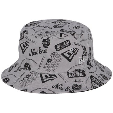 ニューエラ NEW ERA　リバーシブル ハット Monogram Pattern 14388498 ブラック/グレー 詳細2
