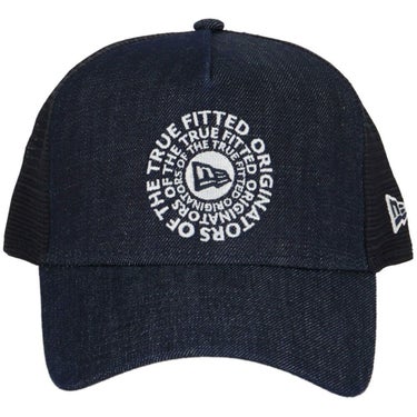 ニューエラ NEW ERA　キャップ 9FORTY A-Frame トラッカー Circle OOTTF 14388611 ネイビー 詳細3