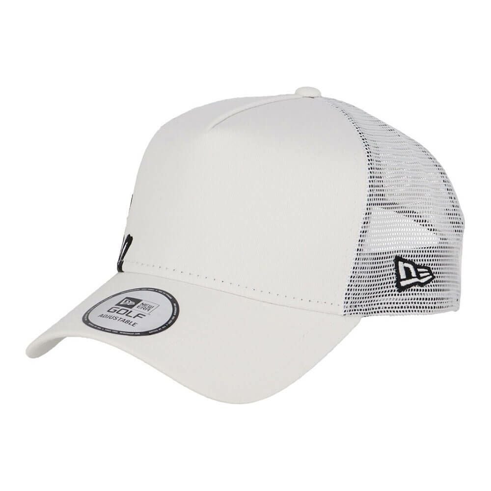 ニューエラ NEW ERA　キャップ 9FORTY A-Frame トラッカー Essential オールドロゴ 14391340 ホワイト 詳細2