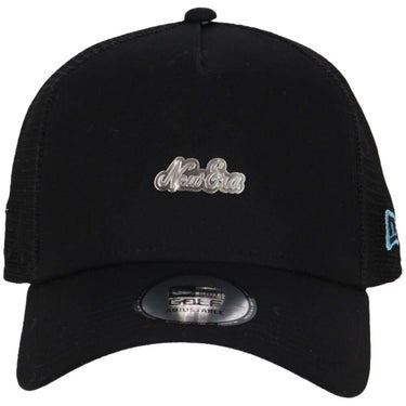 ニューエラ NEW ERA　キャップ 9FORTY A-Frame トラッカー Metal Logo 14391357 ブラック 詳細3