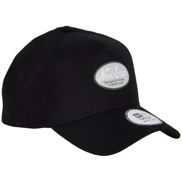ニューエラ NEW ERA　キャップ 9FORTY A-Frame Stretch Cotton Washable オーバルロゴ 14391384 ブラック 詳細3