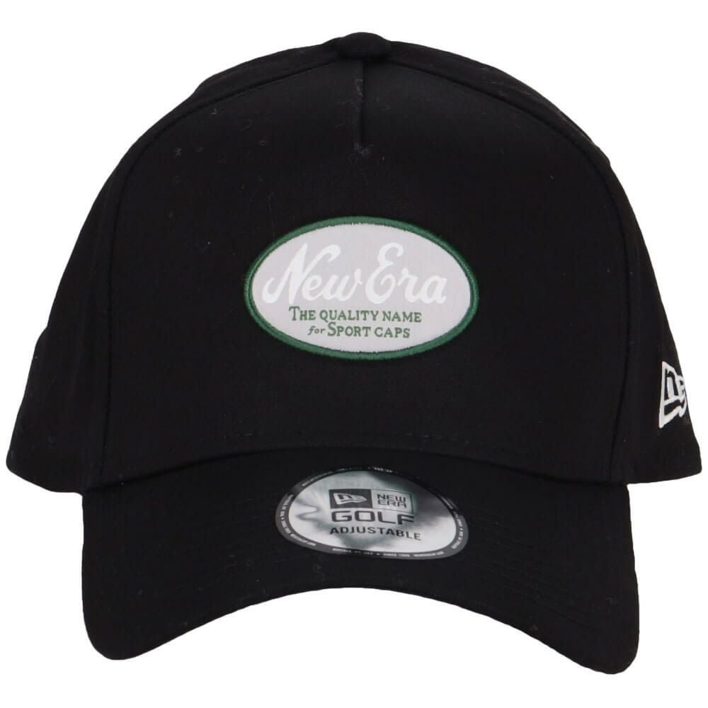 ニューエラ NEW ERA　キャップ 9FORTY A-Frame Stretch Cotton Washable オーバルロゴ 14391384 ブラック 詳細4