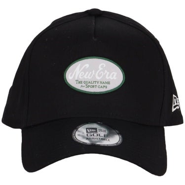 ニューエラ NEW ERA　キャップ 9FORTY A-Frame Stretch Cotton Washable オーバルロゴ 14391384 ブラック 詳細4