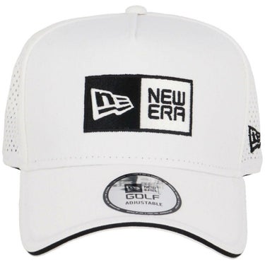 ニューエラ NEW ERA　キャップ 9FORTY A-Frame Laser Perforated ボックスロゴ 14391394 ホワイト 詳細3