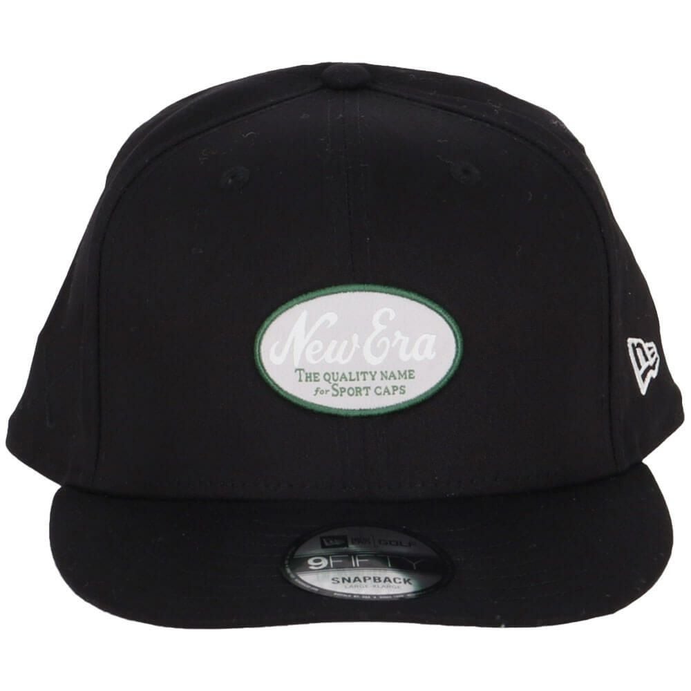 ニューエラ NEW ERA　キャップ 9FIFTY Stretch Cotton Washable オーバルロゴ 14409944 ブラック 詳細3