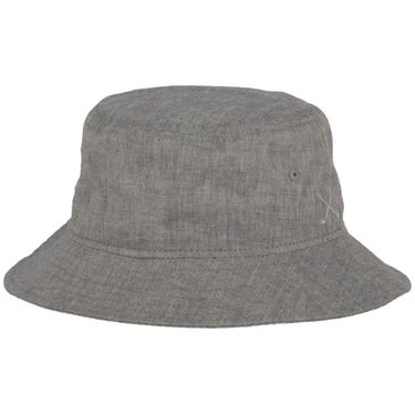 ニューエラ NEW ERA　レディース バケットハット01 ロゴ刺繍 Linen Dungaree 14391222 ネイビー 詳細2