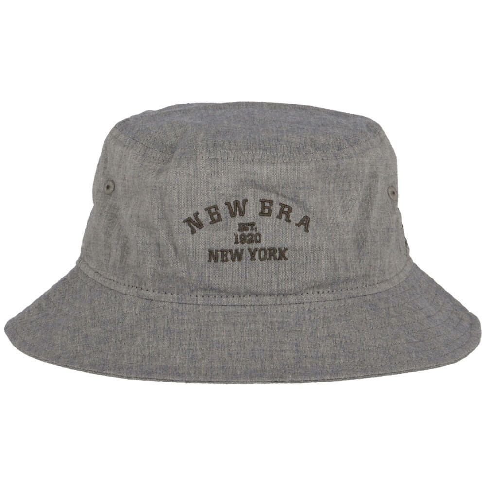 ニューエラ NEW ERA　レディース バケットハット01 ロゴ刺繍 Linen Dungaree 14391222 ネイビー 詳細3