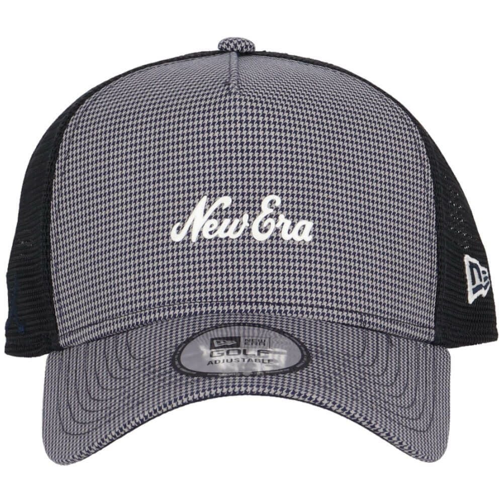 ニューエラ NEW ERA　キャップ 9FORTY A-Frame トラッカー Houndstooth 14391364 ネイビー 詳細3