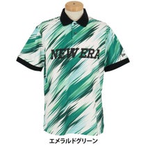 ニューエラ NEW ERA　メンズ 鹿の子 ボタニカル柄 半袖 ポロシャツ　2025年モデル