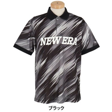 ニューエラ NEW ERA　メンズ 鹿の子 ボタニカル柄 半袖 ポロシャツ　2025年モデル 詳細4