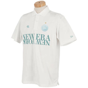 ニューエラ NEW ERA　メンズ ロゴワッペン 半袖 ポロシャツ　2025年モデル 詳細6