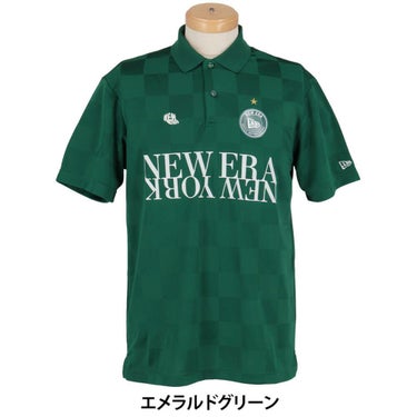 ニューエラ NEW ERA　メンズ ロゴワッペン 半袖 ポロシャツ　2025年モデル 詳細7