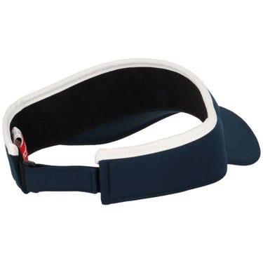 アルチビオ archivio　レディース ロゴプリント バックリボン サンバイザー A450303 060 ネイビー 詳細4