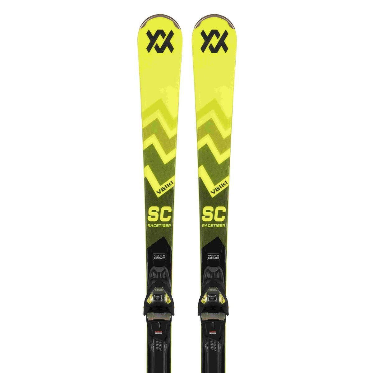 フォルクル VOLKL RACETIGER SC YELLOW + vMOTION 12 GW Black-Yellow 