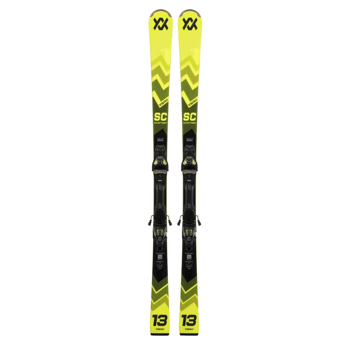 フォルクル VOLKL　RACETIGER SC YELLOW + vMOTION 12 GW Black-Yellow レースタイガーSC　スキー板 ビンディングセット 2024-2025　詳細1