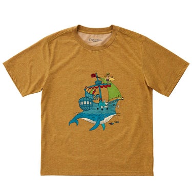 ティートンブロス TETON BROS　Tシャツ ホエールシップティー Whale shipTee TB251-82M 2025 詳細3