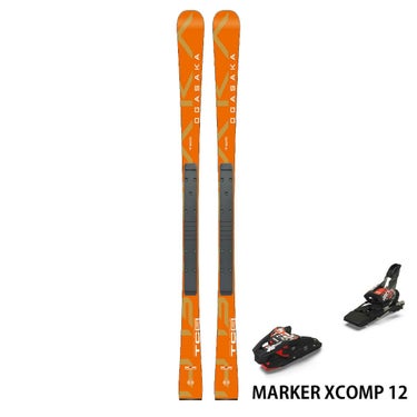 オガサカ OGASAKA　TC-S SR585 ＋ 2023-2024 XCOMP 12 ティーシーエス SR585　スキー板 ビンディングセット 2024-2025