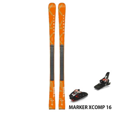 オガサカ OGASAKA　TC-S SR585 ＋ 2023-2024 XCOMP 16 ティーシーエス SR585　スキー板 ビンディングセット 2024-2025