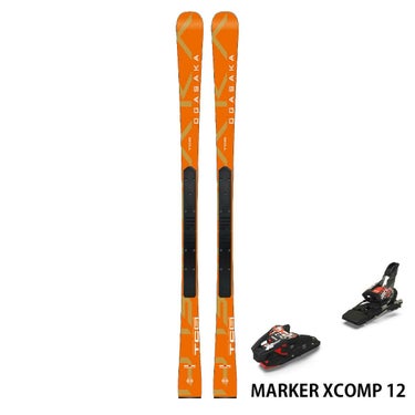 オガサカ OGASAKA　TC-S FM585 ＋ 2023-2024 XCOMP 12 ティーシーエス FM585　スキー板 ビンディングセット 2024-2025