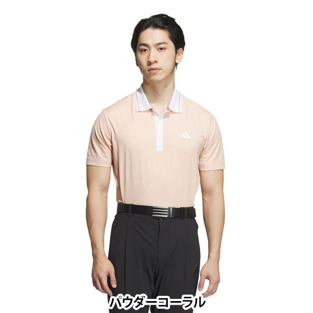 アディダス adidas　メンズ バックグラフィック 半袖 ポロシャツ KVH32　2025年モデル 詳細1